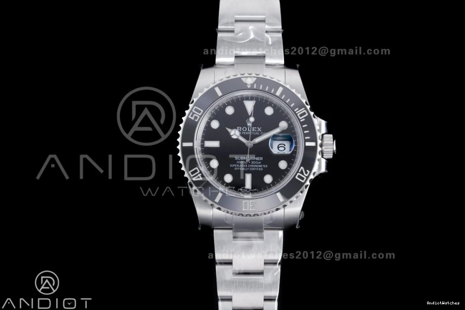 Submariner Best 1124 904L Edition VS LN 1:1 Steel Black 116610 Ceramic Compact VSF 0806